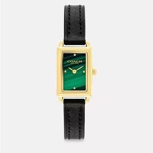 Coach Gold and Green Women's Watch